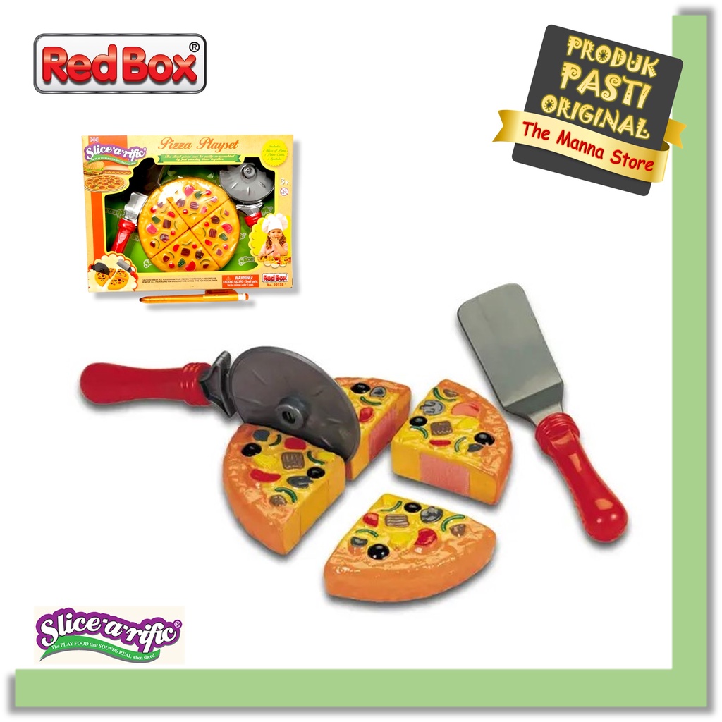 Red Box Toys Slice a Rific Pizza Playset 22138 Kualitas Bagus RedBox Original