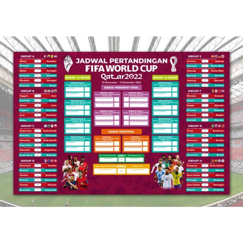 jadwal piala dunia