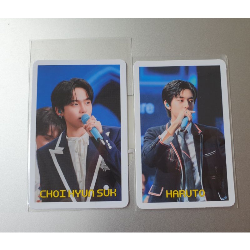 treasure teuday kit random photocard hyunsuk haruto