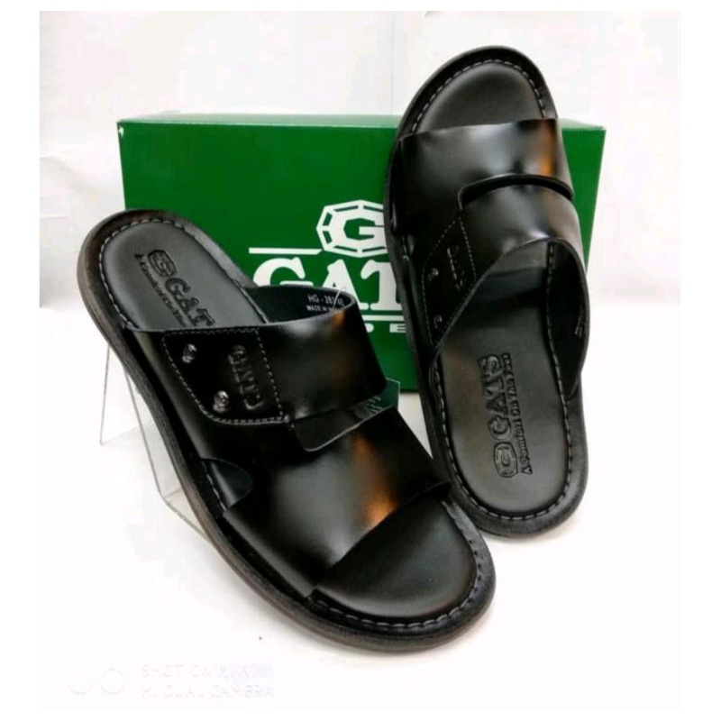 Sandal Kulit GATS HG 283 - sandal Kulit Murah - sandal Kulit Pria Original