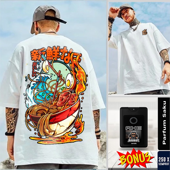 T SHIRT MIE AYAM OVERISIZE 2XL 3XL 4XL 5XL KAOS BIG SIZE UP 5XL