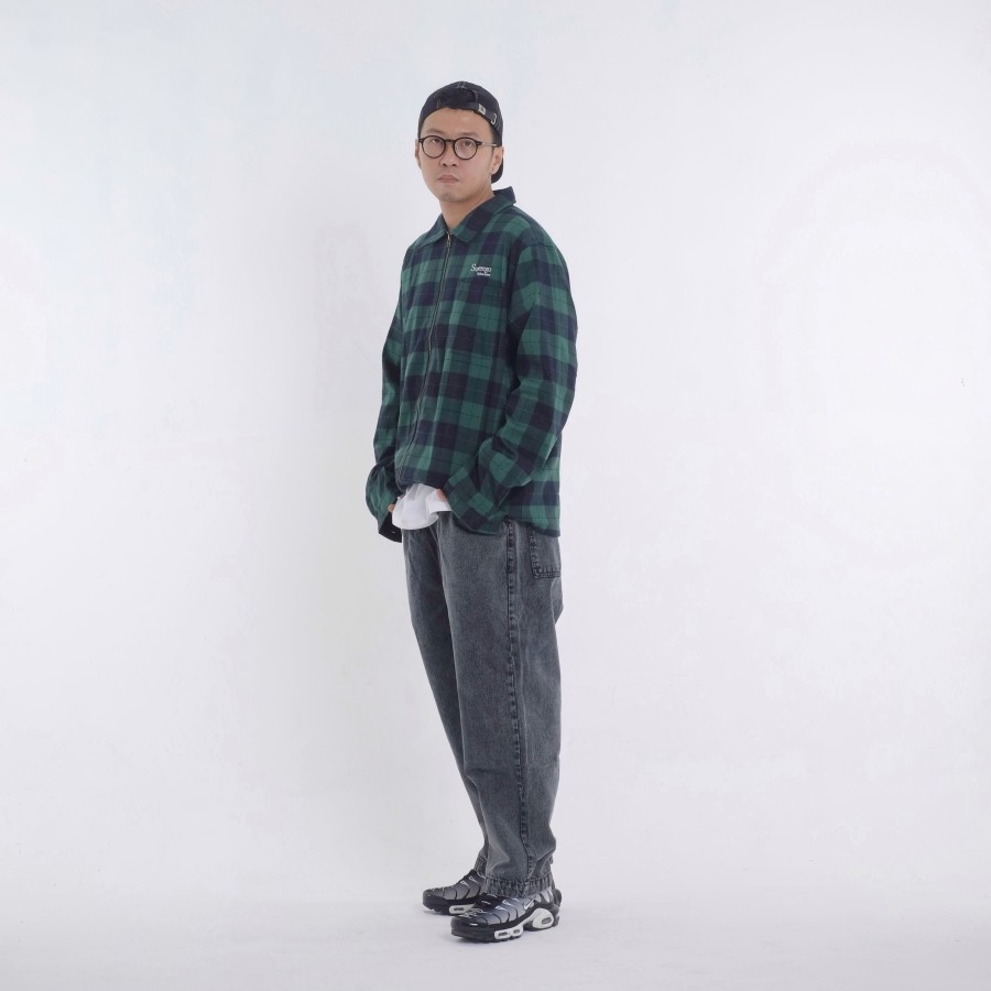 Superego Flannel Green by Isser James