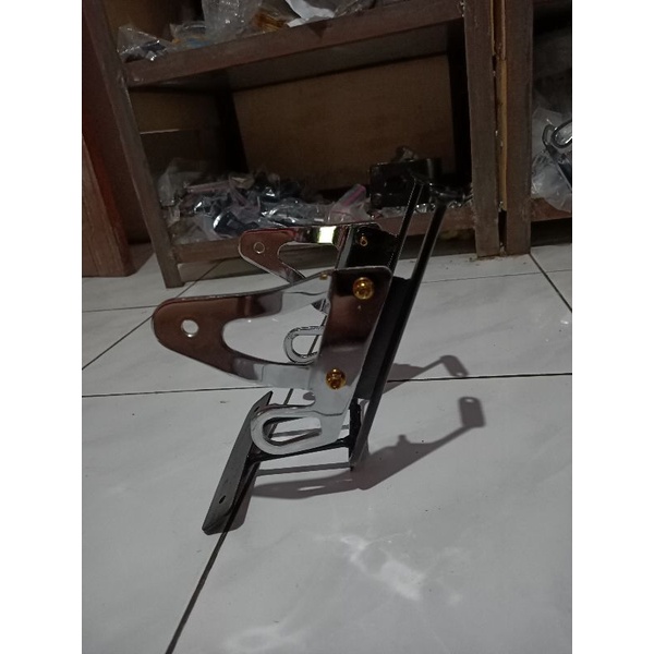 DUDUKAN BREKET LAMPU NINJA PNP RX KING NEW SET KUPINGAN ORIGINAL THAILAND