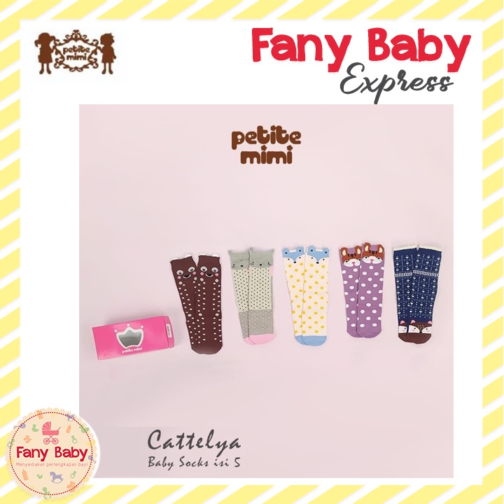 PETITE MIMI KAOS KAKI GIRL ISI 5 PCS