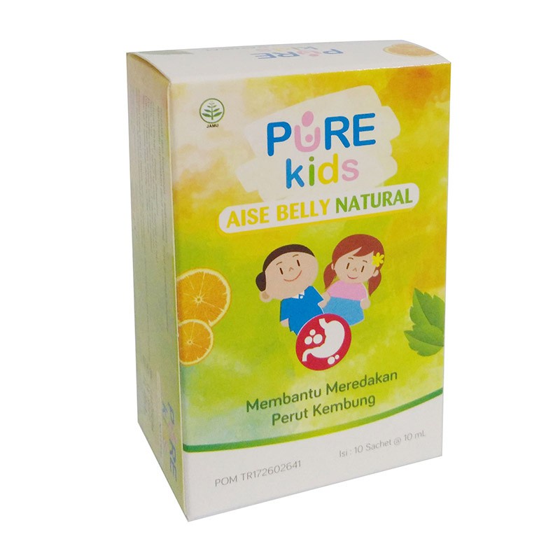 Pure Kids Aise Belly Natural-Sachet isi 10