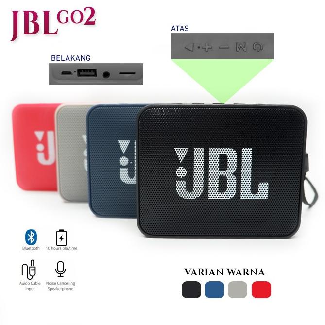 BISA COD Speaker Bluetooth Portable JBL GO 2 Wireless Extra Bass /SPEAKER BLUETOOTH/SPEAKER AKTIF/SPEAKER BLUETOOTH BASS/SPEAKER FULL BASS