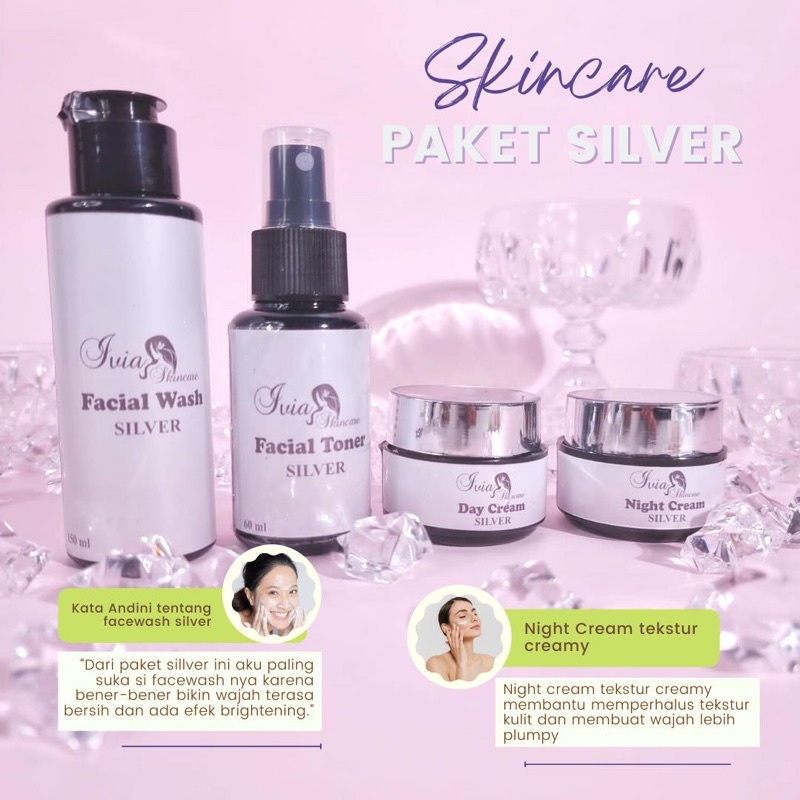 Paket SILVER ivia skincare