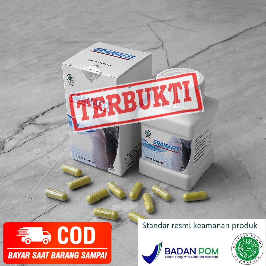 Gramafit Suplemen Nyeri Sendi / Obat Nyeri Sendi / Obat Asam Urat / Obat Osteoporosis / Gramafit Ori