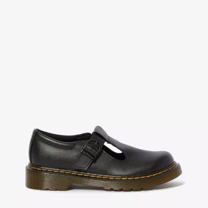 DR. MARTENS JUNIOR POLLEY (ORIGINAL) LEATHER SHOES