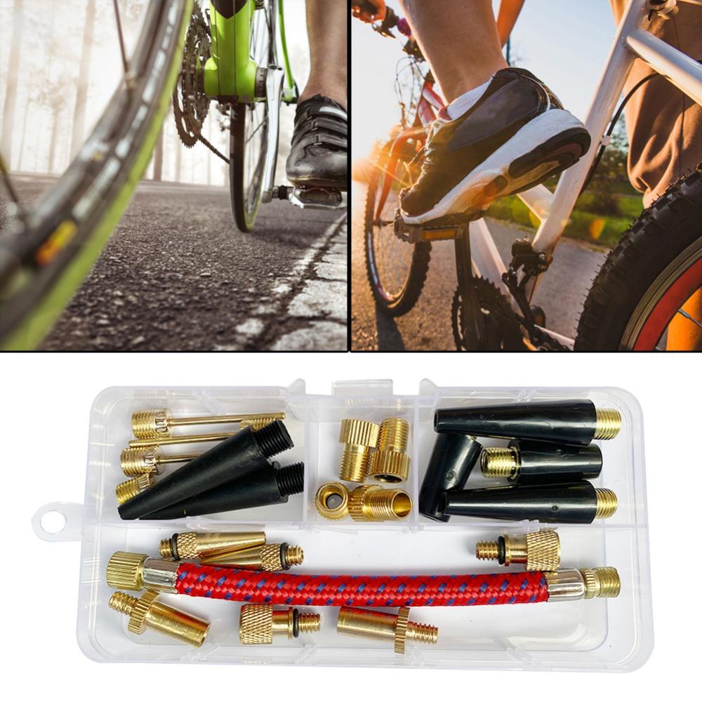 POPULAR 21pcs Alat Perbaikan Sepeda Untuk Pompa Konektor Ban Sepeda Basket Valve Repair Tools Kits