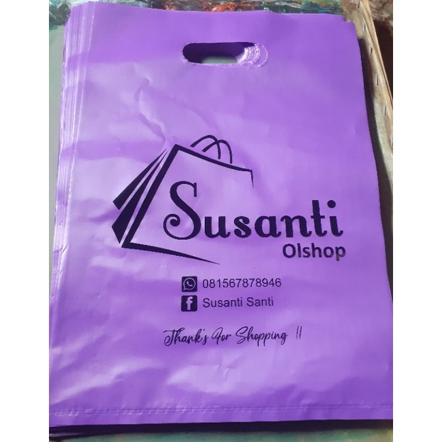 Plastik Sablon/Plastik Sablon Custom [KHUSUS Ukuran 20x30]