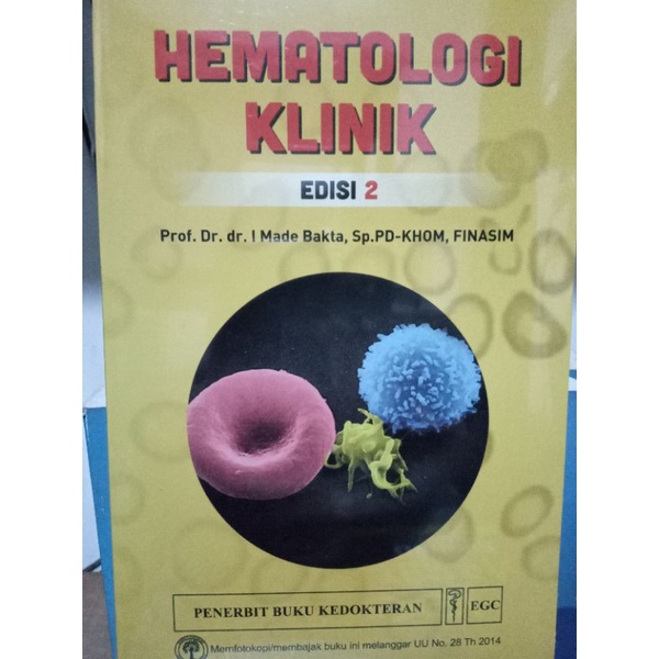 Hematologi Klinik Edisi 2