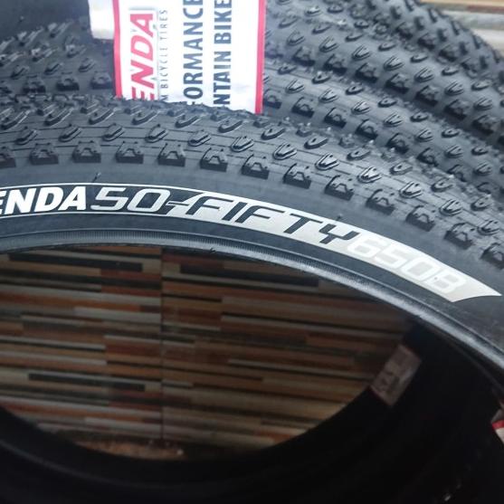Ban luar sepeda 27.5 x 1.95 kenda 50fifty 650b small Blocks