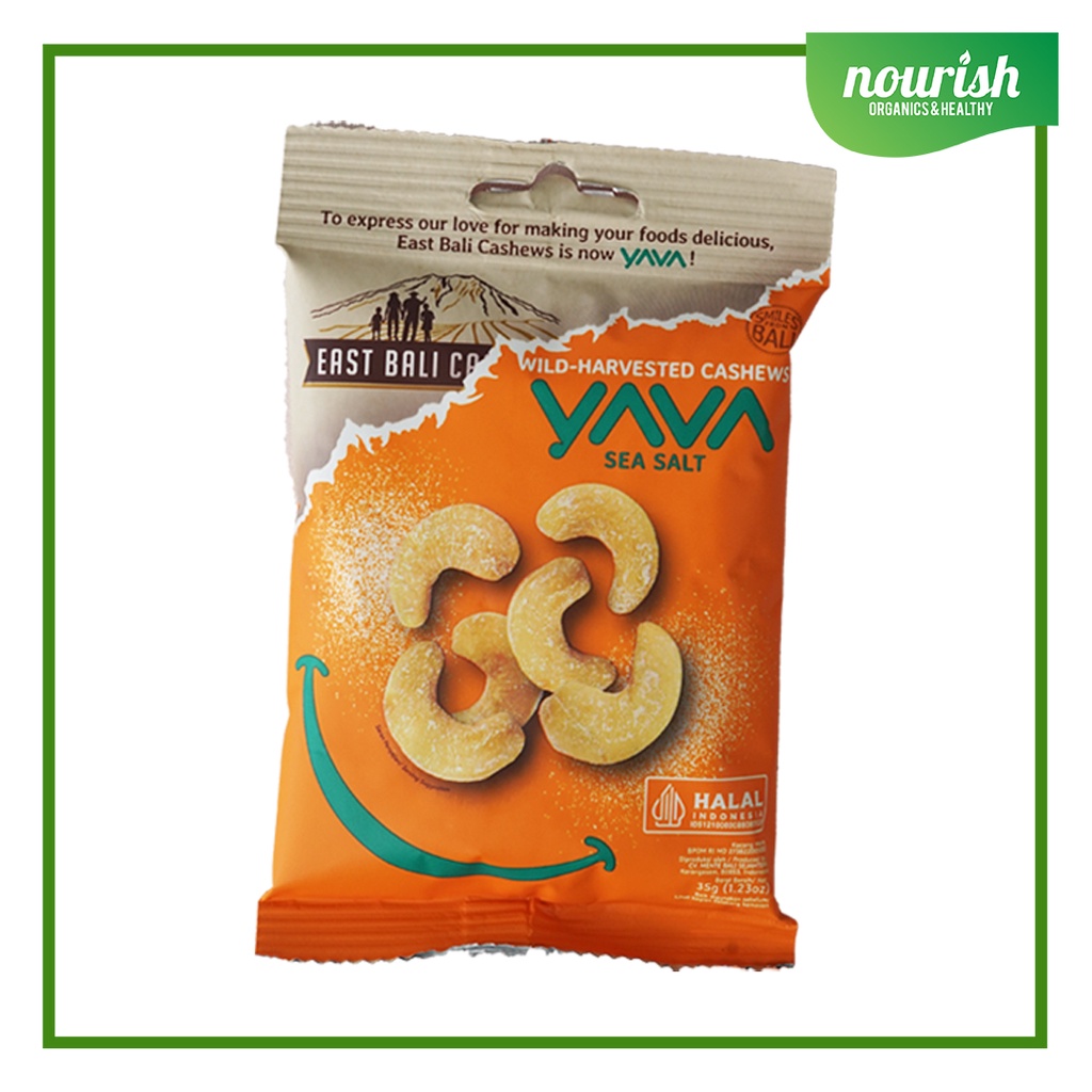 East Bali Cashew (YAVA), Sea Salt Cashew Nut 35gr