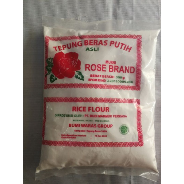 

tepung beras rose brand 500gr