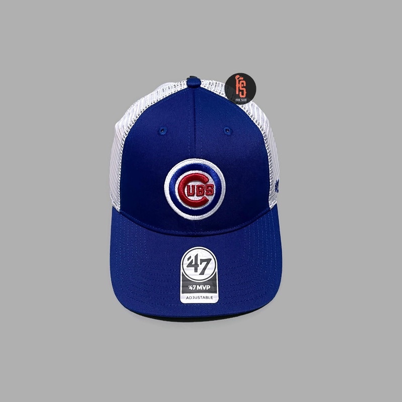 TOPI ORIGINAL 47 MVP BRANSON LOGO CHICAGO CUBS BLUE