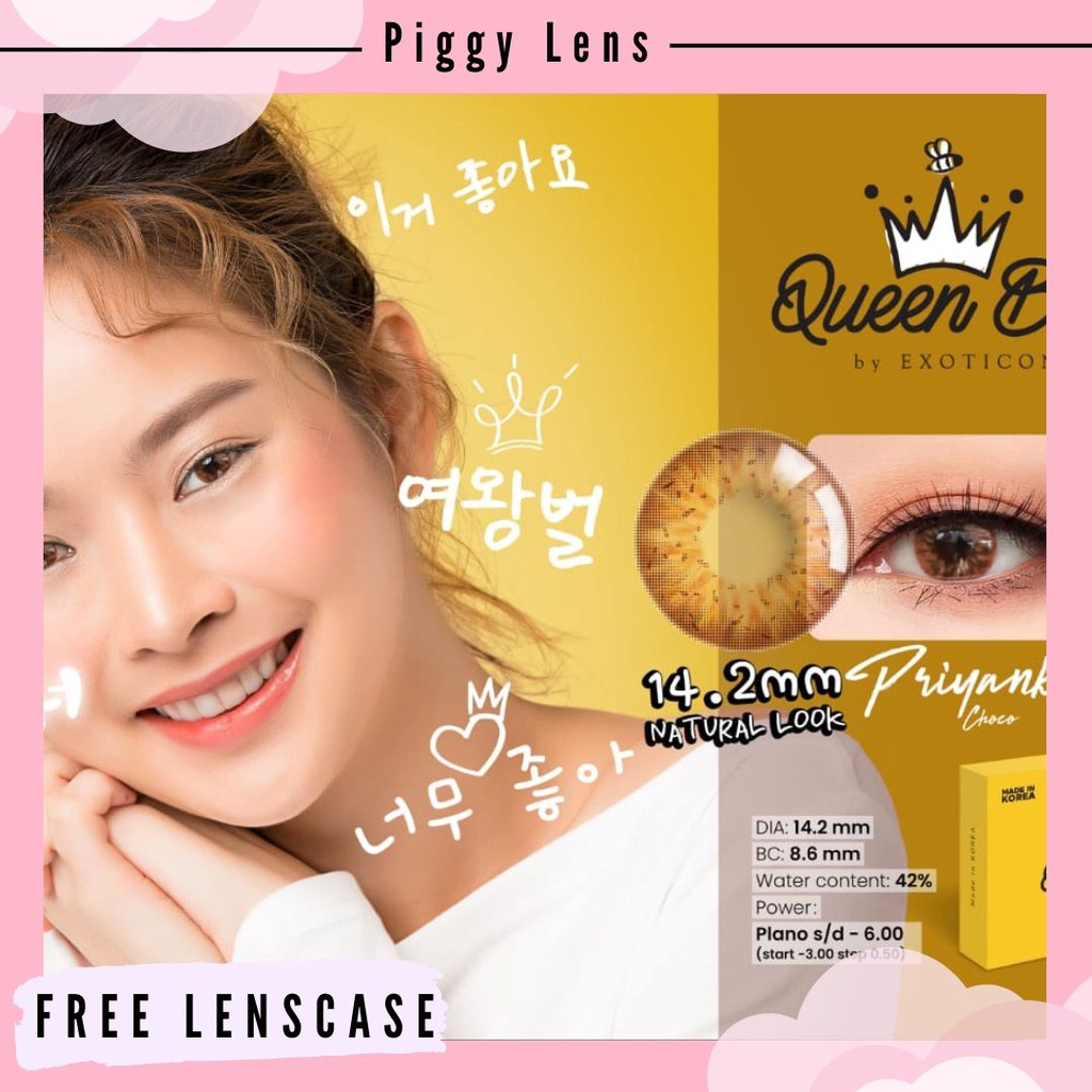 SOFTLENS X2 QUEEN BEE DIA 14.2MM MINUS 0.50 S/D 2.75