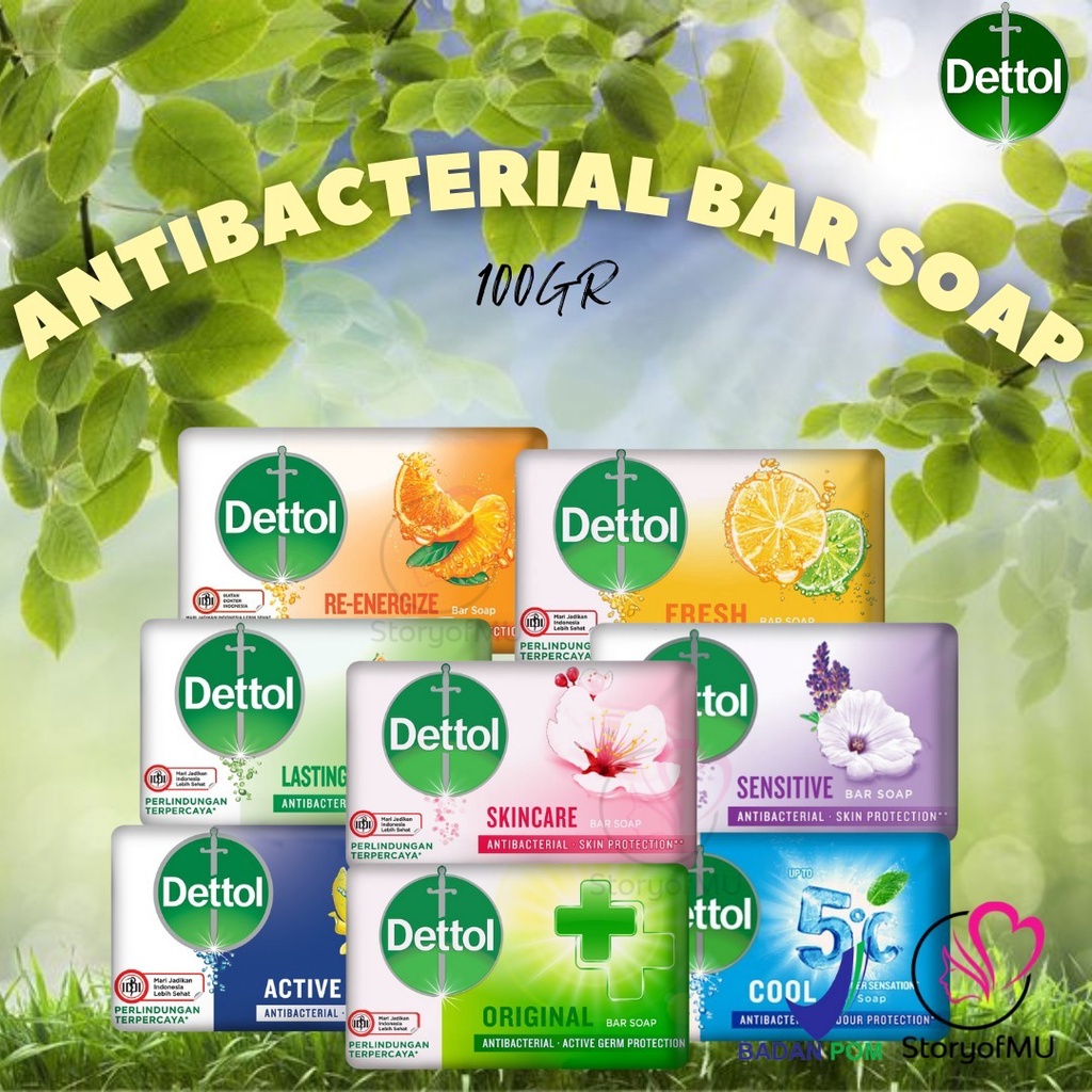 Jual DETTOL Sabun Batang Soap Bar 60ml 100gr Cool Fresh Re