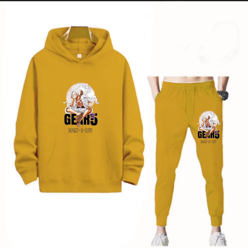 SETELAN PRIA HOODIE GEAR5 DAN CELANA JOGGER MURAH TERLARIS