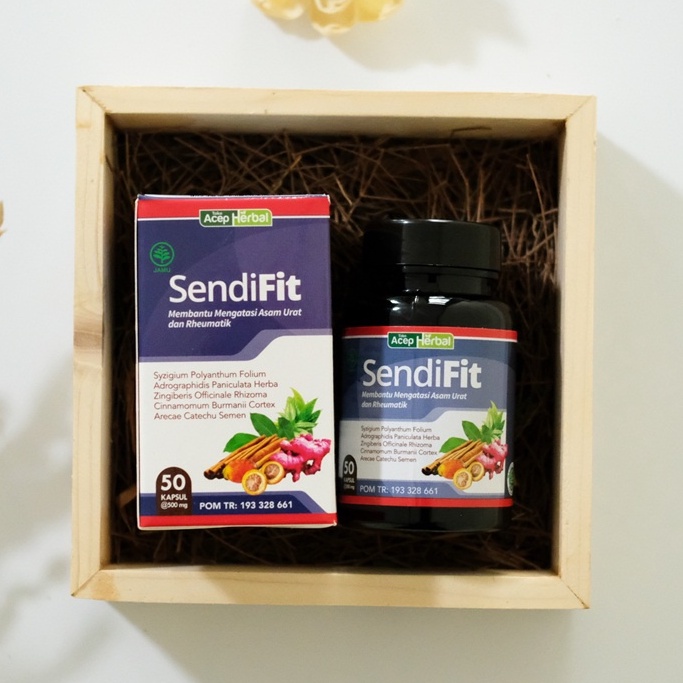 SendiFit Obat Herbal Kaki Terkilir Keseleo Bengkak Dan Patah Tulang Kaki Tangan Paha  Herbal Isi 50 Kapsul BPOM Aman Untuk Dewasa Dan Lansia