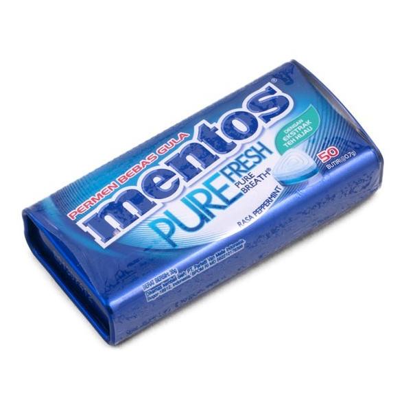 

TERLARIS MENTOS Pure Fresh Sugar Free Mint Candy 35 Gr - Permen Mint Bebas Gula /PERMEN LUNAK/PERMEN VIRAL/PERMEN MILO/PERMEN YUPI/PERMEN JADUL/PERMEN KARET