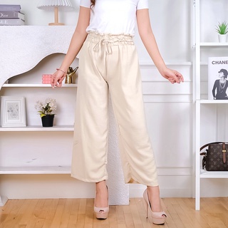 BEFAST - ZEC OOTD Celana Panjang AKICA /  Kulot CRINCLE JUMBO / Celana Panjang Wanita Keluaran Terbaru / Pakaian Casual Remaja ABG / Kulot Kekinian Wanita Modis  / Fashion Kerja Wanita Trendy / Kulot Polos Terlaris