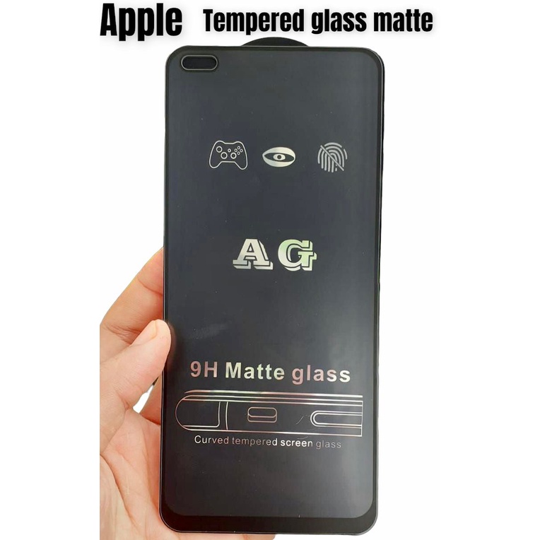 TEMPERED GLASS MATTE ANTIGORES GLARE FOR APPLE IPHONE 14 / 14 PRO / 14 MAX / 14 PRO MAX ANTI GORES