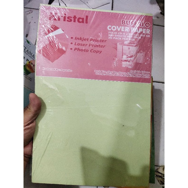 

HJK Kertas Cover bufalo tipis 160 gr (1pak)