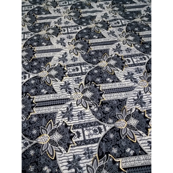 kain Batik Bsy Foil prada gold premium/kain batik/kain batik premium BSY