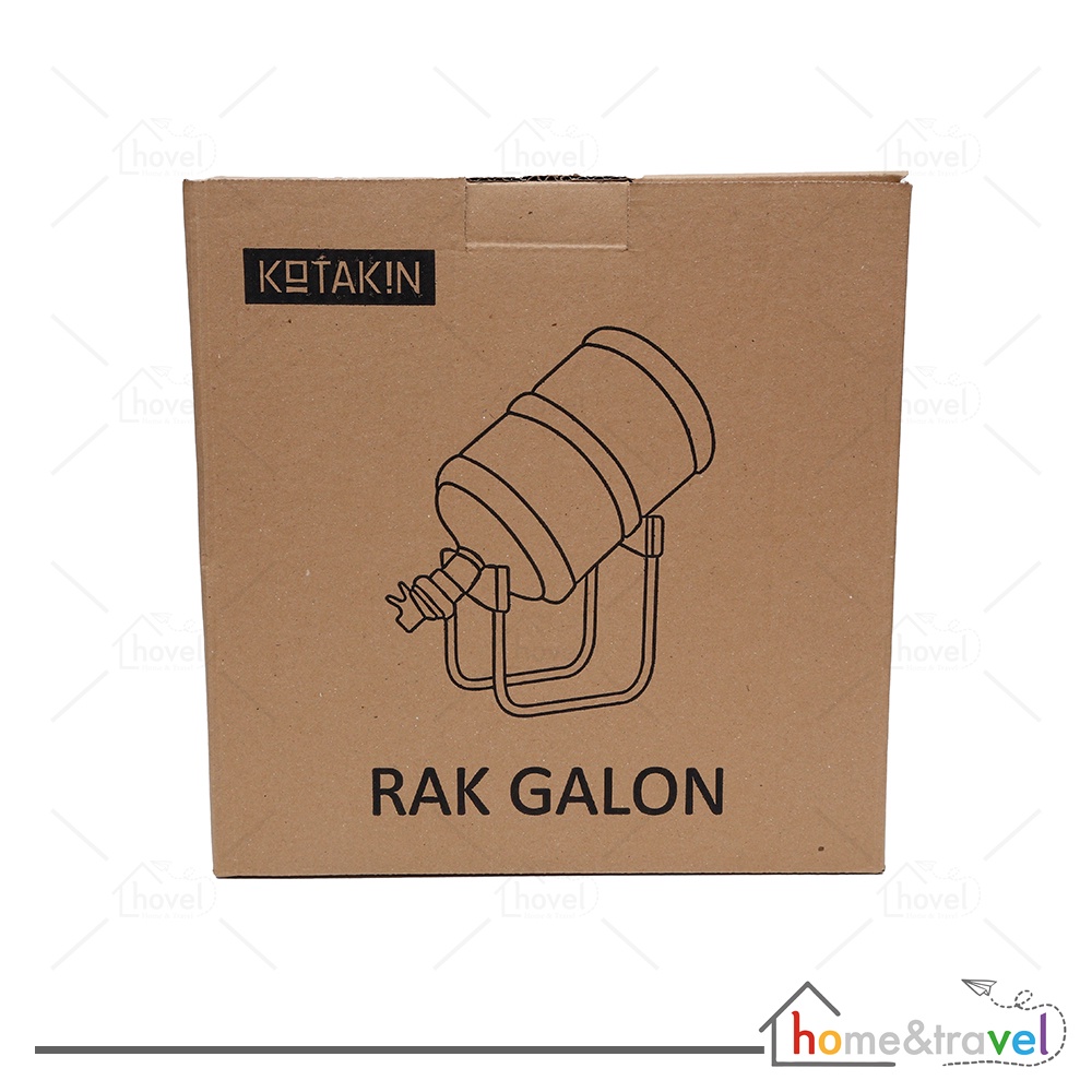 HOVELSHOP Rak Galon Tempat Galon Cuci Tangan Manual Tanpa Listrik Murah Kuat Kokoh Merek KOTAKIN