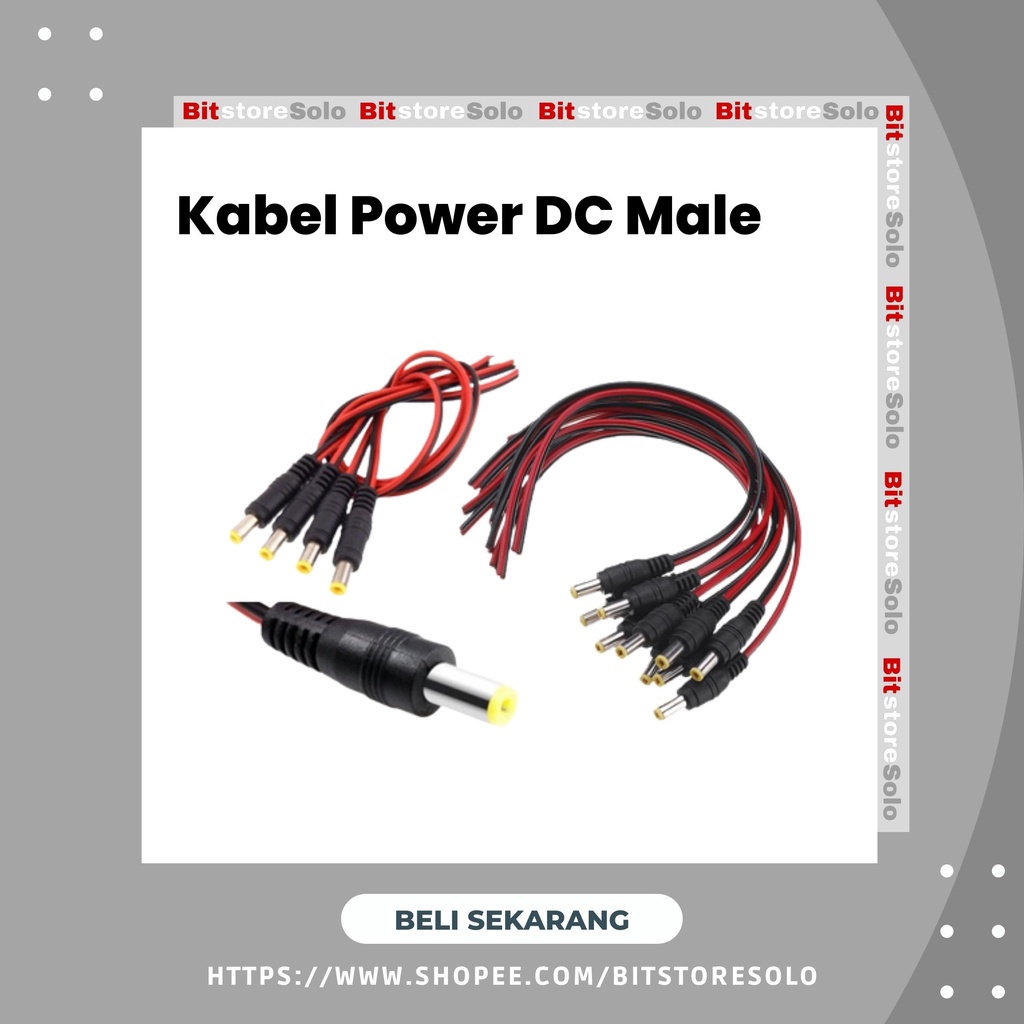 Kabel Power DC Male