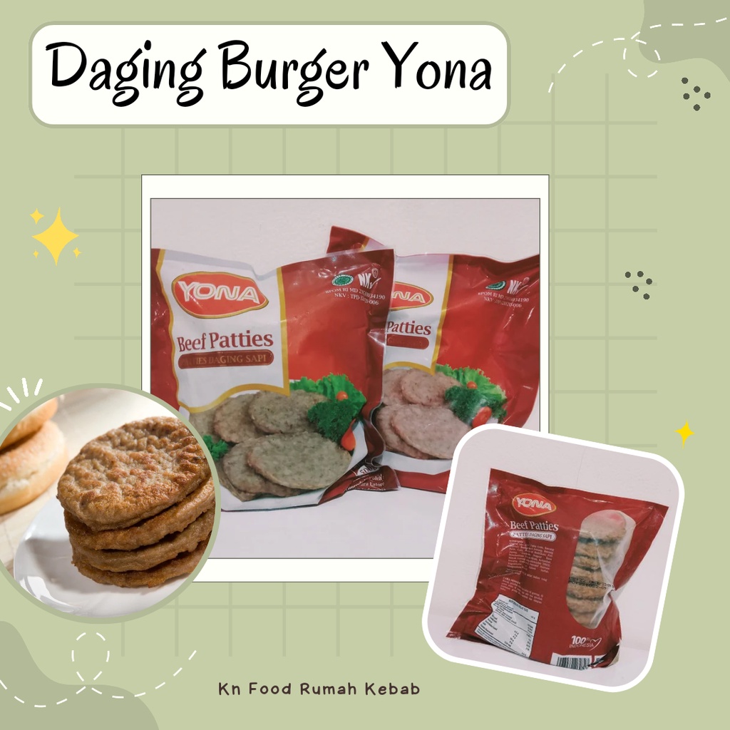 

DAGING BURGER BEEF YONA