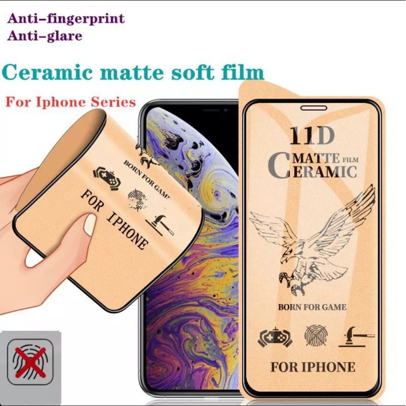 ANTIGORES IPHONE 14 PLUS KERAMIK MATTE 21D ANTI GORES ANTI GLARE