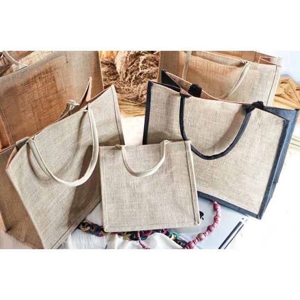 Tas goni polos / jute bag polos - Square