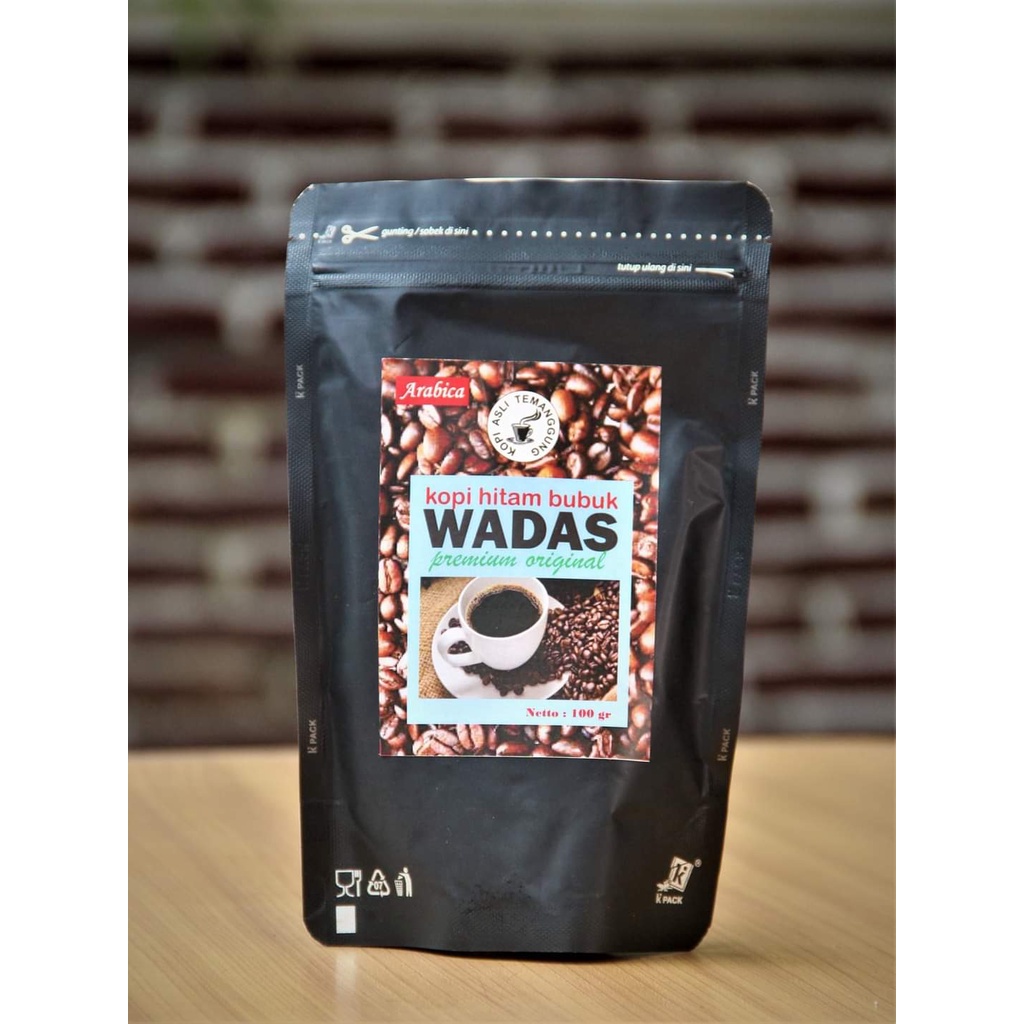 

Kopi Wadas Arabica Bubuk 100 gr Premium Original