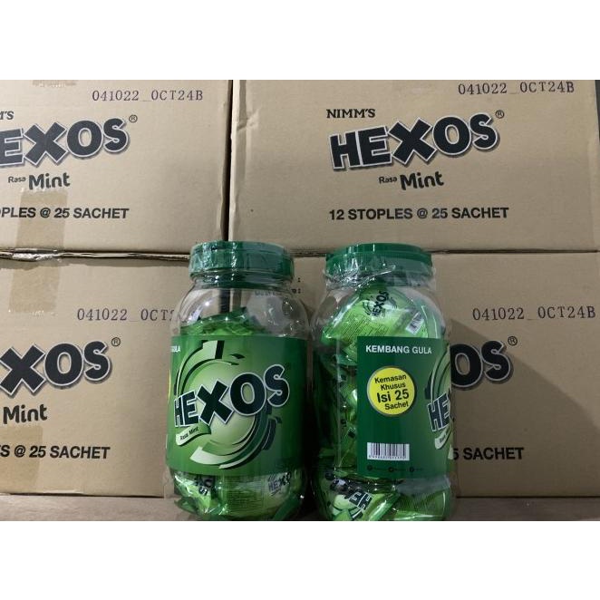 

TERBARU Permen Hexos Kemasan Stoples isi 25 sachet /PERMEN LUNAK/PERMEN VIRAL/PERMEN MILO/PERMEN YUPI/PERMEN JADUL/PERMEN KARET