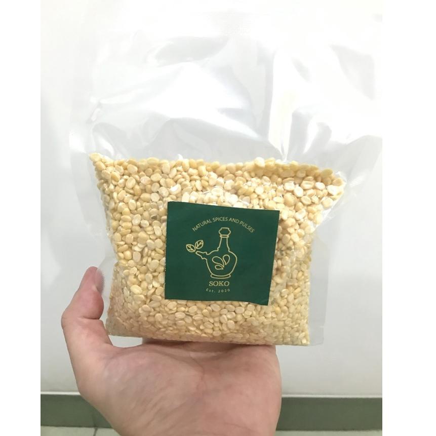 

ㅽ kacang hijau kupas/kacang tausa/kacang isi bakpia bakpao Packing Vacuum 250 gr ➴