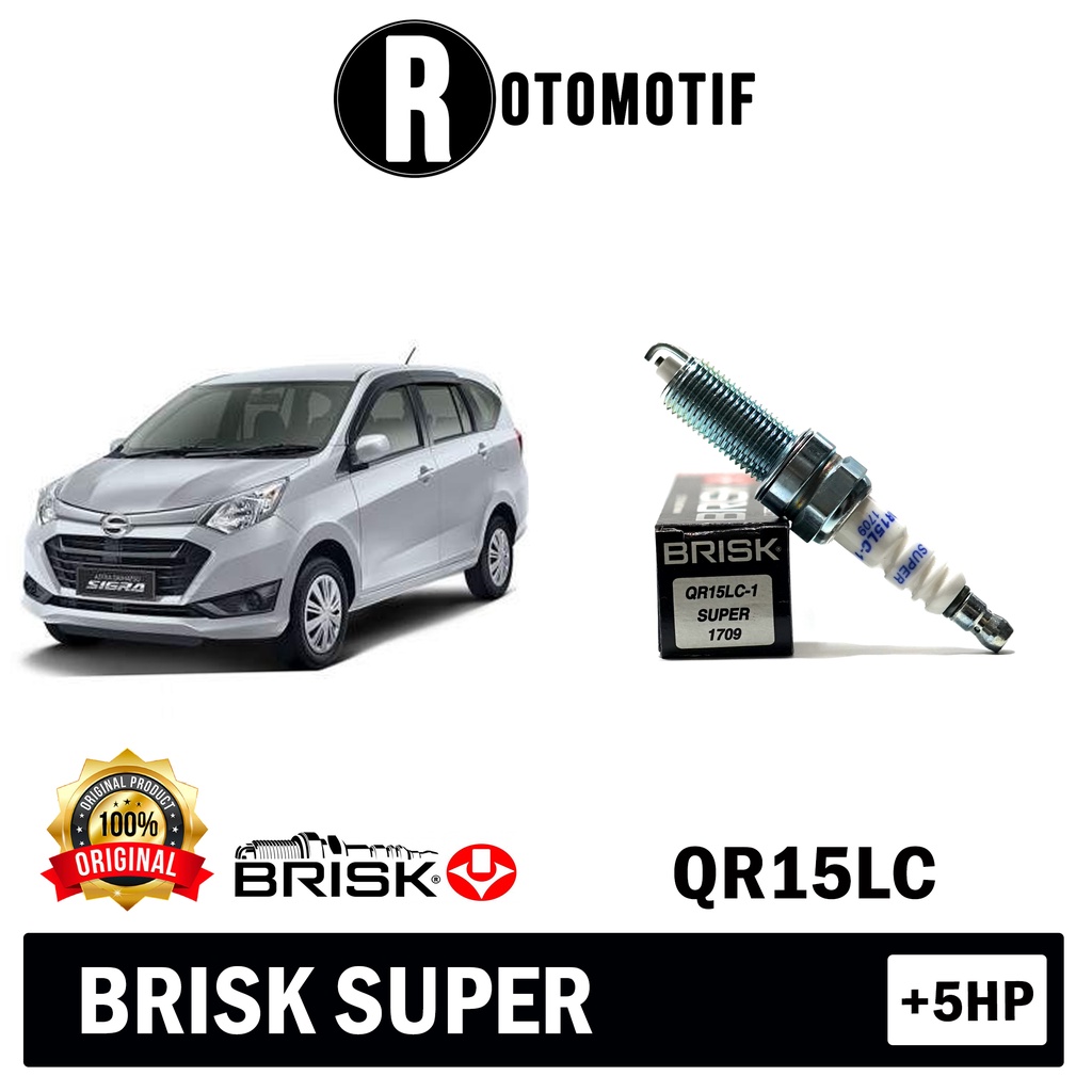 Busi Mobil Daihatsu Sigra 1.0 Brisk Super QR15LC-1