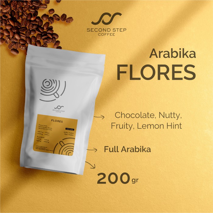 

TERLARIS Kopi Arabika Flores Arabica Coffee Roast Beans 200gr Coffe Biji Bubuk /KOPI RUBE/KOPI