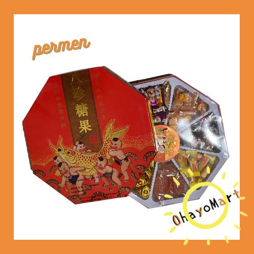 

Pak Chen Tang / Permen Imlek Aneka Rasa / Permen Box Tahun baru 500grm