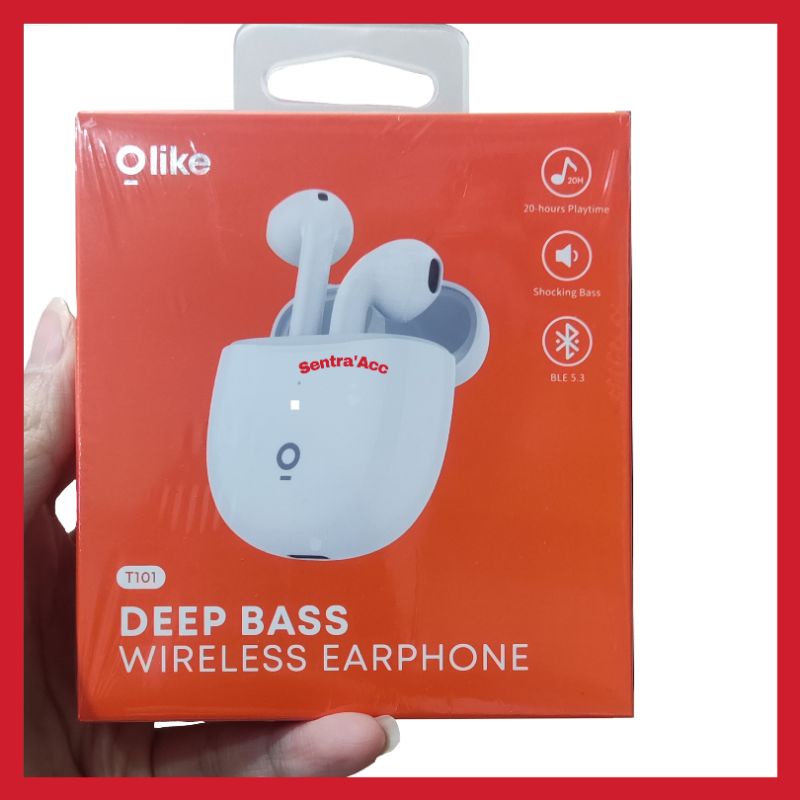 Olike T101 Deep Bass True Wireless Olike Earphone Bluetooth Garansi Resmi