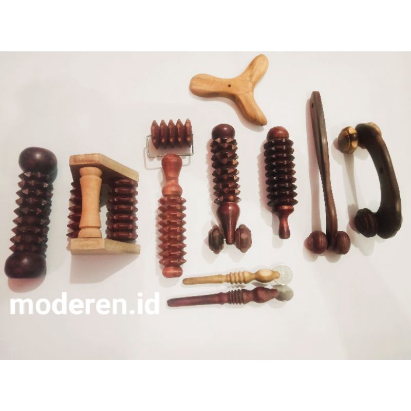 Alat pijat kayu / alat pijat terapi / pijat refleksi