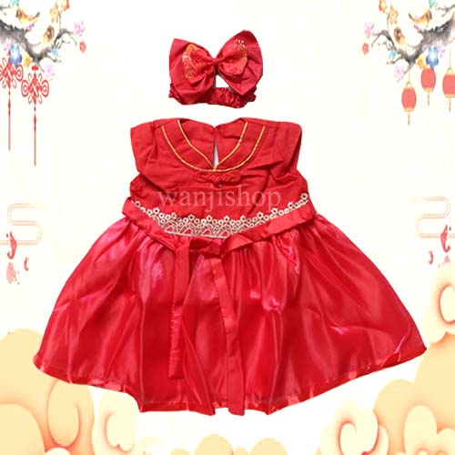 DI19 Dress xincia baby | baju imlek 2023 | sincia cheongsam