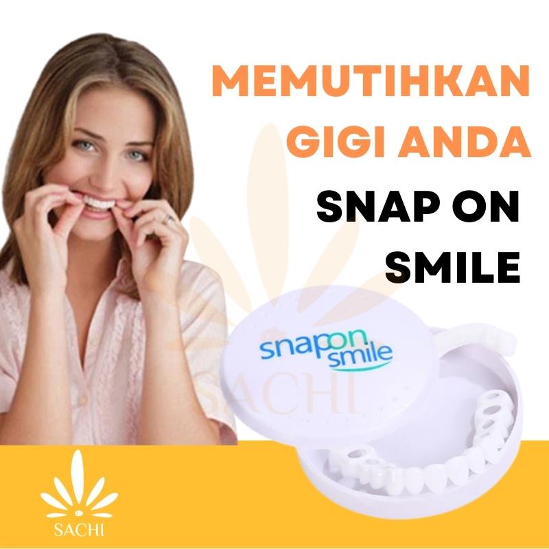 Veneer Vener Gigi Snap On Smile Authentic Perawatan Kesehatan Gigi Palsu Renggang Snapon Smile 1 Set 100% ORI