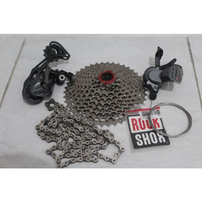 Mini Groupset Alivio 9 Speed Not Deore XT SLX