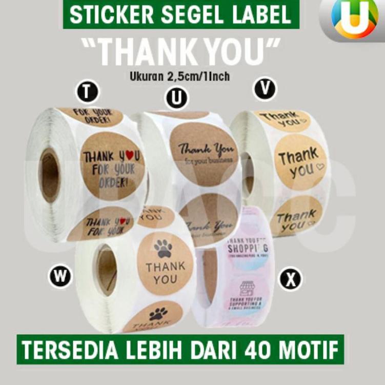 

➤ [Isi 100Pcs - Part 5] Stiker Segel Thank You For Your Order Stiker untuk Kemasan Stiker Amplop ↜