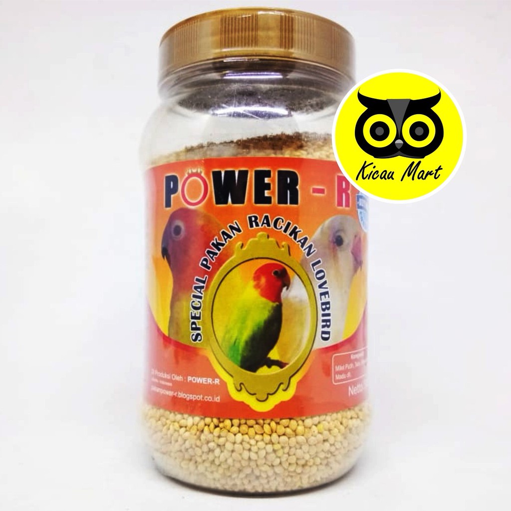 PAKAN LOVEBIRD POLOSAN POWER – R MAKANAN BURUNG LOVE BIRD BIJI MILET MILLET PUTIH PLBPPWR