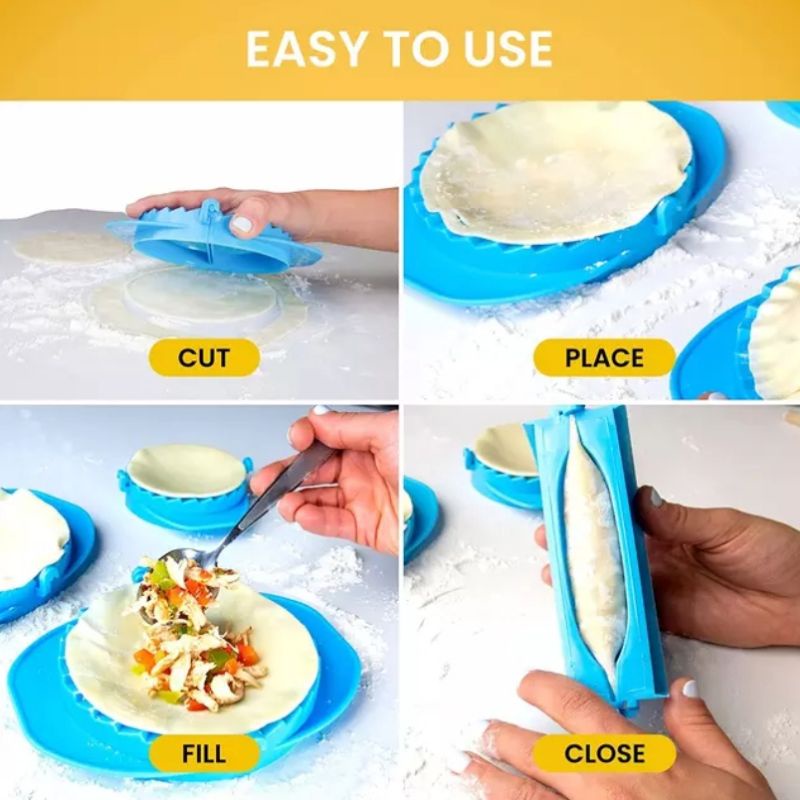 CETAKAN PANGSIT PASTEL DUMPLING GYOZA MOLD MOLDING / Alat Bantu Pencetak