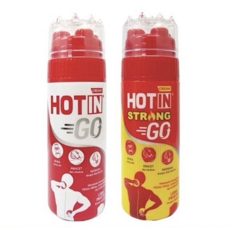 Hotin GO cream 100 gram ( meredakan nyeri sendi dan otot )