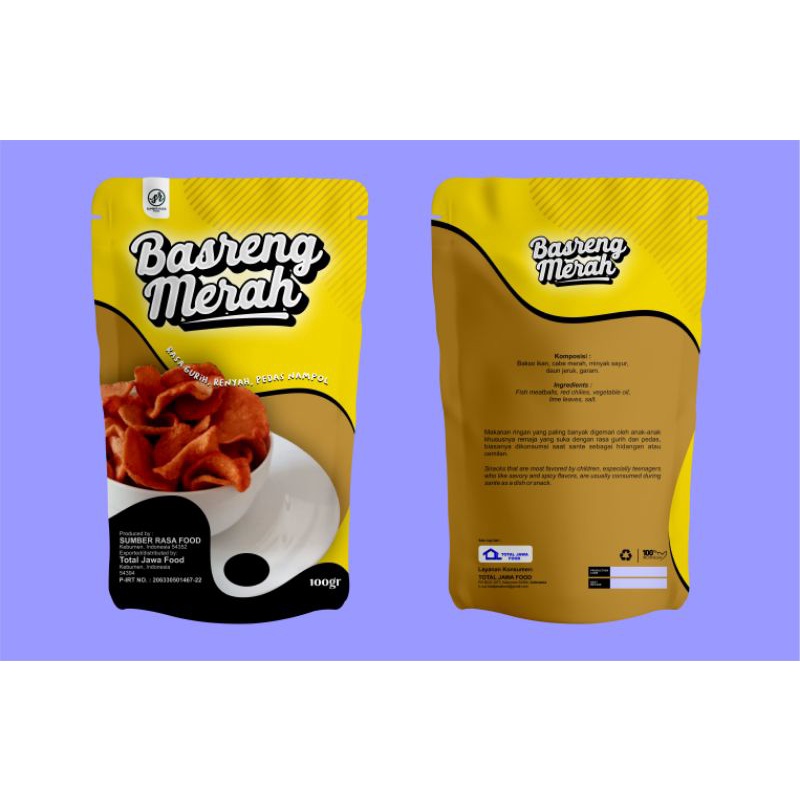 

Basreng Merah premium